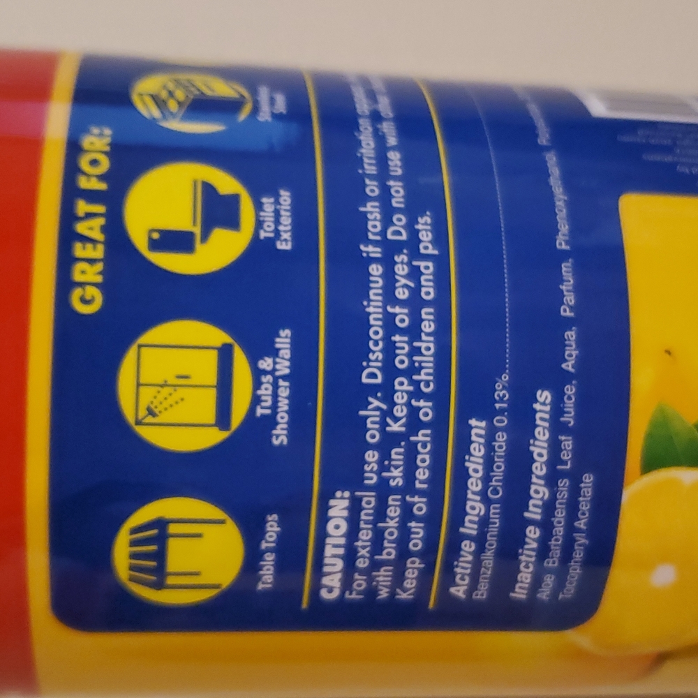 320 Wipe Out antibacterial wipes 80x4 lemon scent - Picture 3 of 5